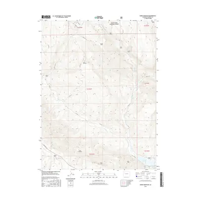 2016 Map of Horse Mountain, 2016 Print