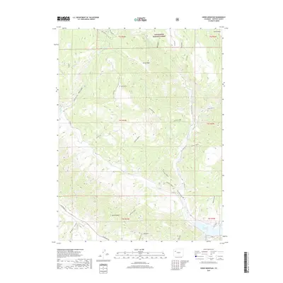 2019 Map of Horse Mountain, 2019 Print
