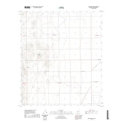 2020 Map of Horse Mountain, 2020 Print