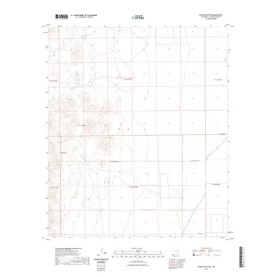 2023 Map of Horse Mountain, 2023 Print