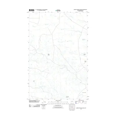 2011 Map of Horse Pasture Coulee, 2011 Print