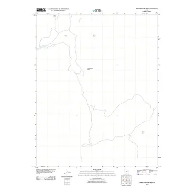 2011 Map of Horse Pasture Mesa, 2011 Print