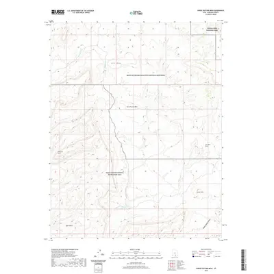 2020 Map of Horse Pasture Mesa, 2020 Print
