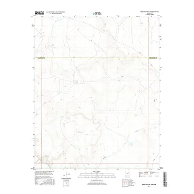2017 Map of Horse Pasture Tank, 2017 Print
