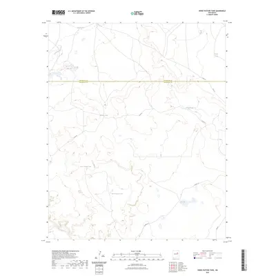 2023 Map of Horse Pasture Tank, 2023 Print
