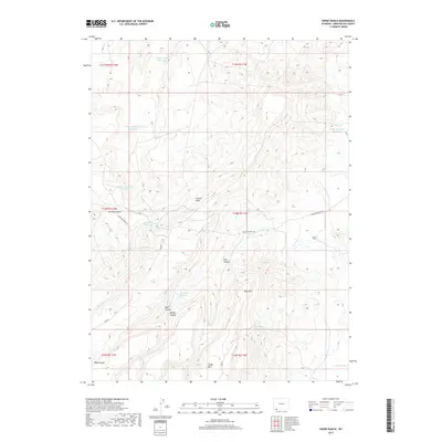 2017 Map of Horse Ranch, 2017 Print