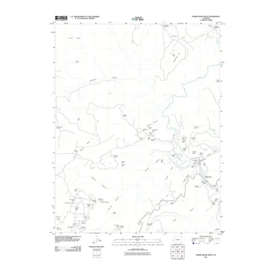 2011 Map of Horse Range Mesa, 2011 Print