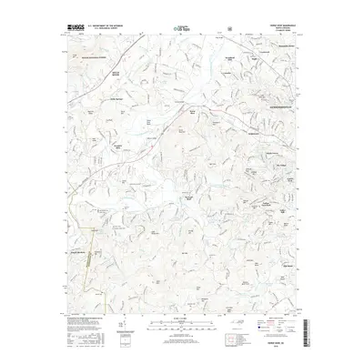 2016 Map of Horse Shoe, 2016 Print