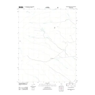2012 Map of Horse Spring Hills, 2012 Print