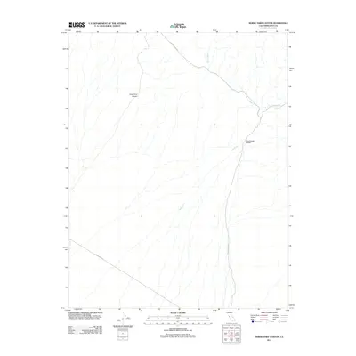 2012 Map of Horse Thief Canyon, 2012 Print