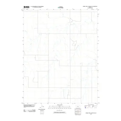 2009 Map of Horse Thief Canyon NE, 2009 Print