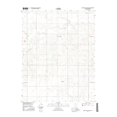 2015 Map of Horse Thief Canyon NE, 2015 Print