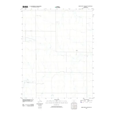 2009 Map of Horse Thief Canyon NW, 2009 Print