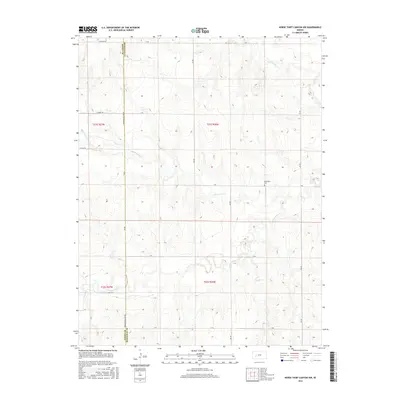 2015 Map of Horse Thief Canyon NW, 2015 Print