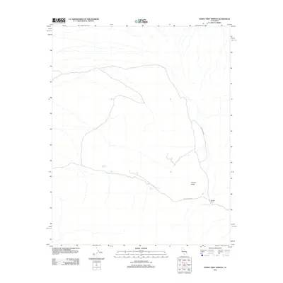 2012 Map of Horse Thief Springs, 2012 Print