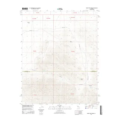 2015 Map of Horse Thief Springs, 2015 Print