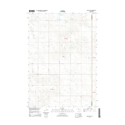 2015 Map of Horse Tooth, 2015 Print