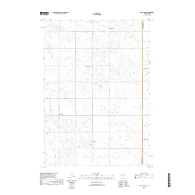 2017 Map of Horse Tooth, 2017 Print
