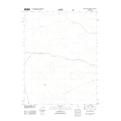 2012 Map of Horse Track Spring, 2012 Print