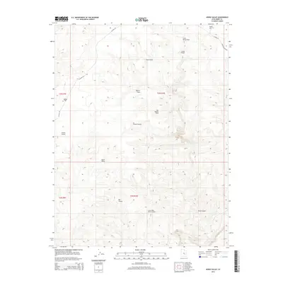 2014 Map of Horse Valley, 2014 Print