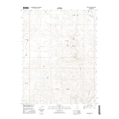 2017 Map of Horse Valley, 2017 Print