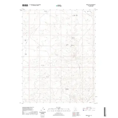 2020 Map of Horse Valley, 2020 Print