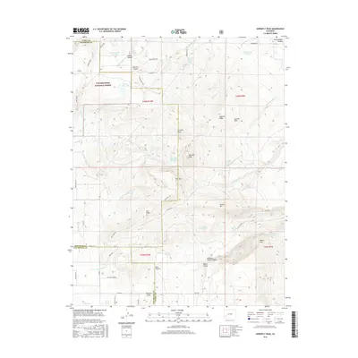 2016 Map of Horsefly Peak, 2016 Print