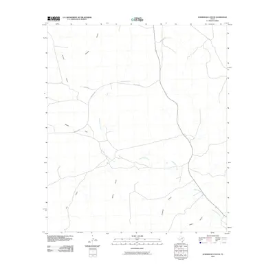 2010 Map of Horsehead Canyon, 2010 Print