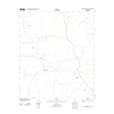 2012 Map of Horsehead Canyon, 2012 Print