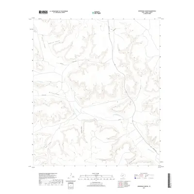 2019 Map of Horsehead Canyon, 2019 Print