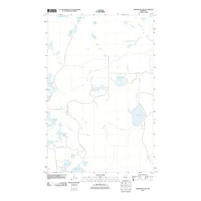 2010 Map of Horsehead Lake, 2010 Print