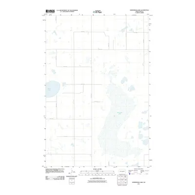2011 Map of Horsehead Lake, 2011 Print