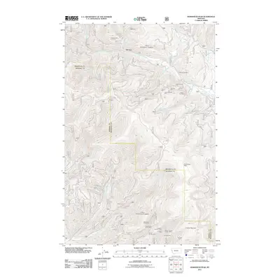 2011 Map of Horsehead Peak, 2011 Print