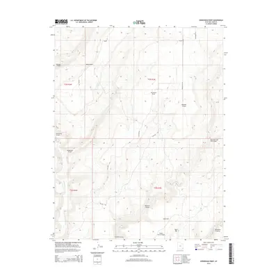 2014 Map of Horsehead Point, 2014 Print