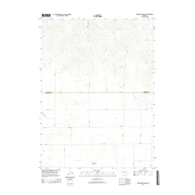 2014 Map of Horsehead Ranch, 2014 Print