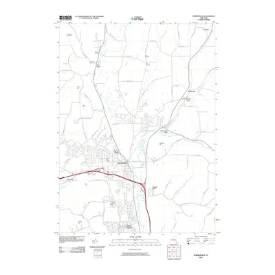 2010 Map of Horseheads, 2010 Print