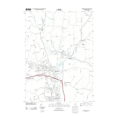 2013 Map of Horseheads, 2013 Print