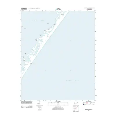 2011 Map of Horsepen Point, 2011 Print
