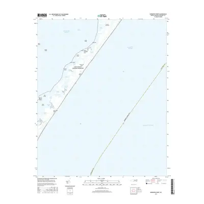 2016 Map of Horsepen Point, 2016 Print