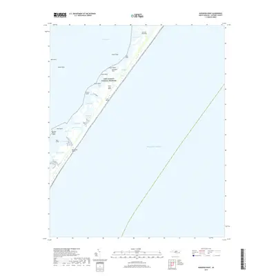 2019 Map of Horsepen Point, 2019 Print