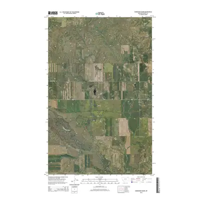 2014 Map of Horseshoe Basin, 2014 Print