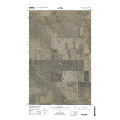 2017 Map of Horseshoe Basin, 2017 Print