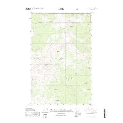 2020 Map of Horseshoe Basin, 2020 Print