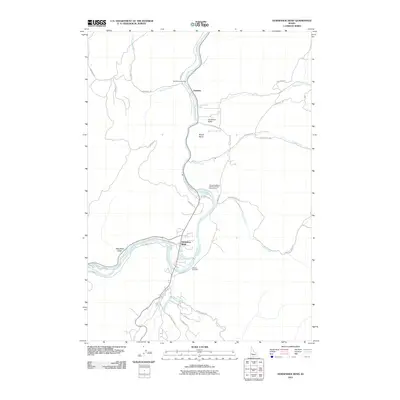 2011 Map of Horseshoe Bend, 2011 Print