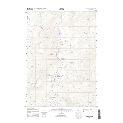 2013 Map of Horseshoe Bend, 2013 Print