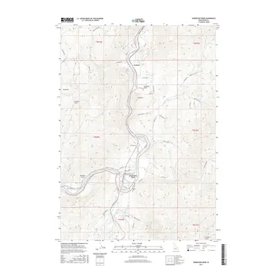 2017 Map of Horseshoe Bend, 2017 Print