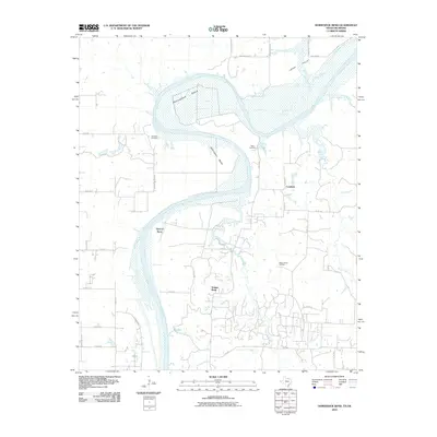 2010 Map of Horseshoe Bend, 2010 Print