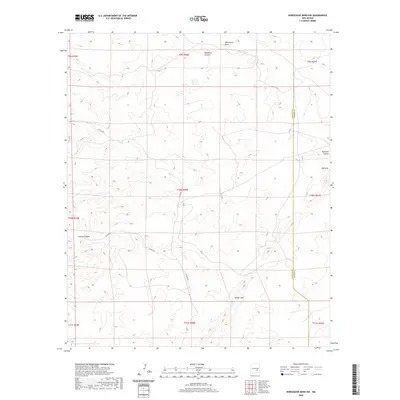2020 Map of Horseshoe Bend NW, 2020 Print