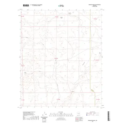 2023 Map of Horseshoe Bend NW, 2023 Print