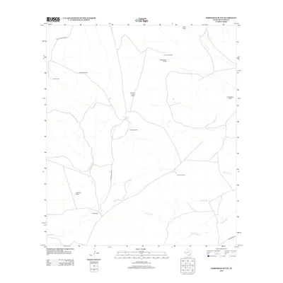 2012 Map of Horseshoe Butte, 2012 Print